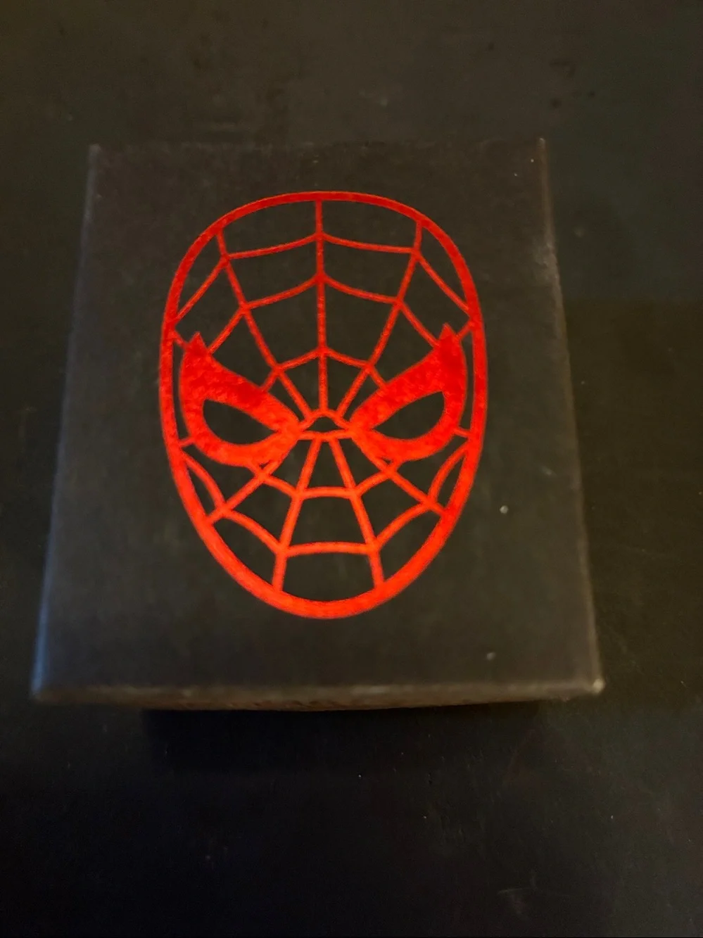 Spider Web Ring Stainless Steel    — Black & Silver Vintage